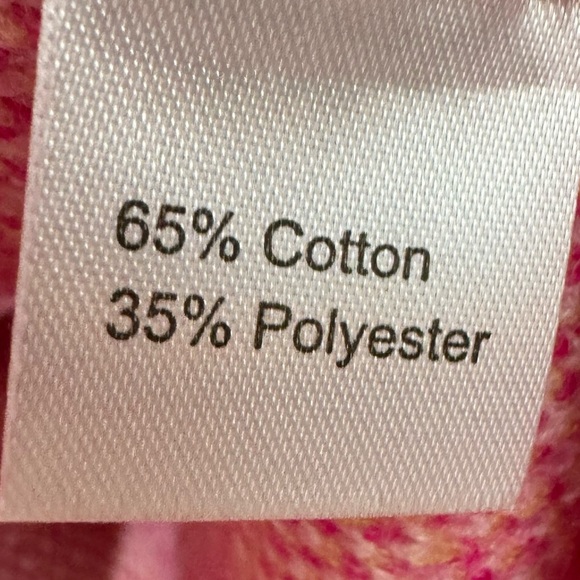 SOUTHERN GRACE Dazed For Days Floral V Neck Sweater in Pink Beige Small 4/6 - Picture 9 of 10